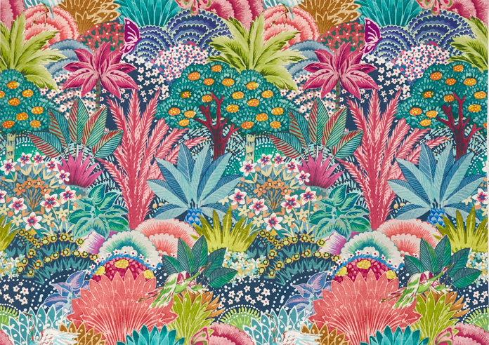 Kolkata, Tropical - Fabric Only - Image 3